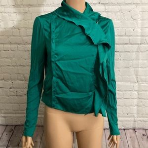 INC asymmetrical zipper jacket 🌺